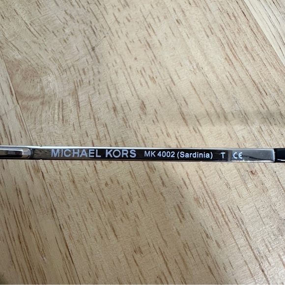 Michael Kors MK 4002 Sardinia 3005 Eyeglasses Frames Black Silver - Picture 6 of 7